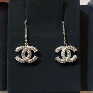 Chanel Crystal Earrings